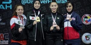 المنتخب الوطني للكاراتي يحرز ميدالية ذهبية وبرونزية