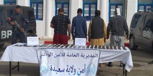 سعيدة: تفكيك شبكة إجرامية مختصة في التهريب الدولي للمخدرات
