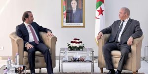 وزير الصناعة يستقبل رئيس مجلس التجديد الاقتصادي الجزائري