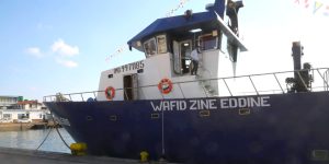 استلام وتعويم ثالث سفينة لصيد التونة من الحجم الكبير