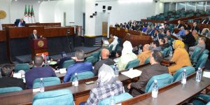 مناقشة نص مشروع القانون المتعلق بممارسة الحق النقابي