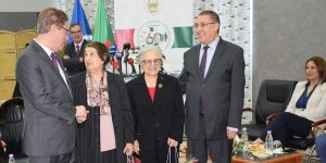 وزير الداخلية يشرف على احتفالية بالمدرسة العليا للشرطة بمناسبة اليوم العالمي للمرأة