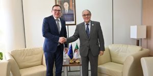 بلاني يستقبل رئيس وكالة الإتحاد الأوروبي للتعاون القضائي في المجال الجنائي