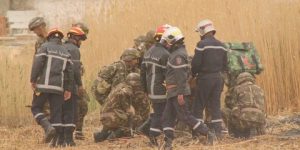 الحماية المدنية تنفذ تمرين محاكاة تدخل أثناء حدوث فيضان