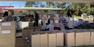 طرود غذائية لصالح العائلات المعوزة على مستوى 20 ولاية