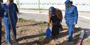 المديرية العامة للأمن الوطني تطلق حملة تشجير