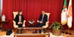 سوناطراك : حكار يستقبل المديرة العامة لمجمع “أنجي”