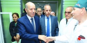 وزير الصحة يعاين عملية ختان جماعي بمستشفى زميرلي