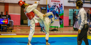 إجراء البطولة الوطنية للتايكواندو بقاعة حرشة