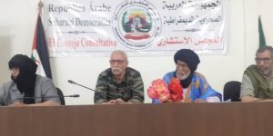 رئيس الجمهورية  الصحراوية يشرف على الجلسة التأسيسية للمجلس الوطني