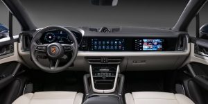 الكشف عن  داخلية بورش كايين 2024 الكهربائية