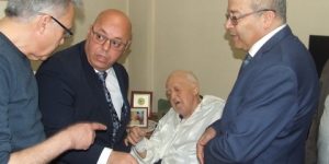 ربيقة وبوسليماني يزوران المجاهد المدني حواس