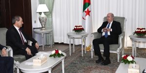 رئيس الجمهورية يستقبل وزير الخارجية للجمهورية العربية السورية