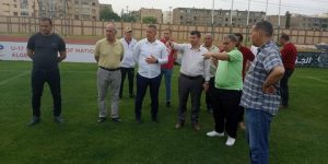 الوقوف على المنشآت الرياضية بالرويبة لتاهيلها للمنافسات الدولية