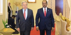 غوتيريش يبدأ زيارة غير معلنة للصومال