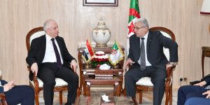 بوغالي يستقبل سفير الجمهورية العربية السورية لدى الجزائر