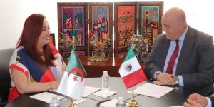 سفير الجزائر بالمكسيك يلتقي عضو مجلس الشيوخ المكسيكي