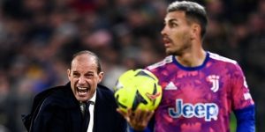 انتهى بالخروج عن السيطرة.. اشتباك قوي بين أليغري ونجم جوفنتوس