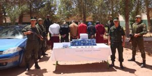 توقيف 12 عنصر دعم وإحباط إدخال أكثر من 6 قناطير من المخدرات عبر المغرب