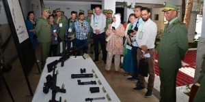 تنظيم زيارة موجهة لفائدة وسائل الإعلام الوطنية إلى الفوج الثالث الآلي للتدخل لقيادة الحرس الجمهوري بالرويبة