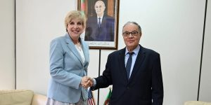 بلاني يستقبل سفيرة الولايات المتحدة الأمريكية بالجزائر