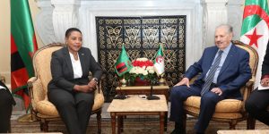 قوجيل يبحث مع رئيسة الجمعية الوطنية لزامبيا تطوير العلاقات بين البلدين