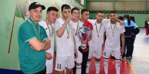 تتويج فريق الدرك الوطني ذكور بالكأس العسكرية لكرة القدم داخل القاعة