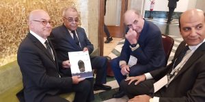 وزير الصناعة يلتقي مالك شركة بناء السفن giacalone  shipyard S.R.L cantiere navale