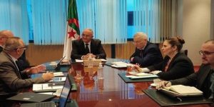 فايد يطلع المدير الإقليمي للبنك الدولي إصلاحات الجزائر في المجال المالي