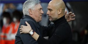 غوارديولا يأمل أن يتعلم فريقه ويقدم أداءً أفضل في مباراة العودة