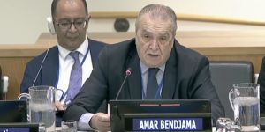 دعا إلى تعاون دولي فعّال للقضاء على الآفة.. بن جامع: لا يمكن مكافحة الإرهاب بالقوة العسكرية فقط