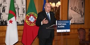 رئيس الجمهورية يستعرض بلشبونة فرص الإستثمار الكبيرة التي يمنحها مناخ الأعمال في الجزائر