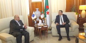 عرقاب يتباحث مع الأمين العام ل”أوابك” سبل تطوير آليات عمل المنظمة