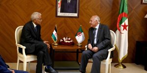 وزير الشؤون الخارجية يتباحث مع نظيره الصحراوي