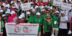 تواصل فعاليات الطبعة الـ 18 للألعاب الجامعية بسكيكدة