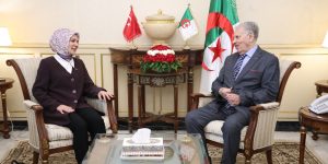 قوجيل وسفيرة تركيا يشيدان النقلة النوعية في العلاقات بين البلدين