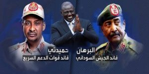 الرئيس الكيني يتعهد بترتيب لقاء بين البرهان ودقلو لإنهاء الاقتتال في السودان