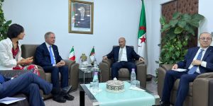 مباحثات جزائرية ايطالية لتعزيز التعاون الاقتصادي والتجاري