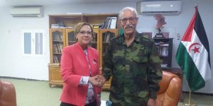 الرئيس الصحراوي يستقبل كريكو في ختام زيارتها إلى مخيمات اللاجئين الصحراويين