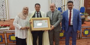  بلمهدي يشرف على الحفل التكريمي للسنة الثقافية 2022-2023 للمركز الثقافي الإسلامي