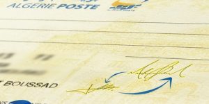 هكذا يتم تغيير الإمضاء الخاص بالصك البريدي