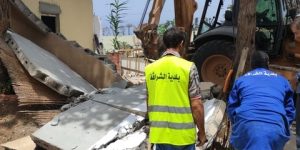 هدم وإعادة اسكان بعين البنيان 