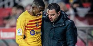 شدد على أن ديمبلي ليس للبيع.. برشلونة يستعد لشن حرب علنية على باريس