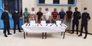 أمن ولاية الجزائريوقف 9 أشخاص في قضايا عصابات أحياء