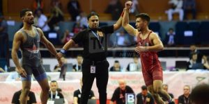 في وزن أقل من 63 كلغ.. ذهبيتان للجزائر في المصارعة الإغريقية