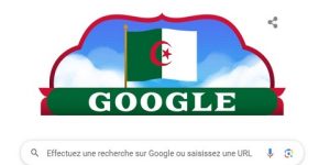 محرك البحث “غوغل” يحتفي بالذكرى الـ61 لاستقلال الجزائر