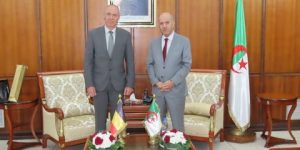 وزير الصحة يستقبل سفير بلجيكا لدى الجزائر