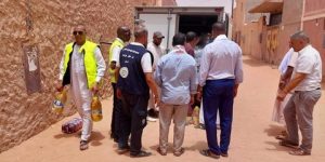 تنظيم قافلة تضامنية مع عائلات ضحايا حادث مرور تمنراست