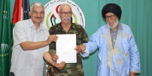 الأمين العام للبوليساريو يشرف على عملية تسليم و إستلام المهام برئاسة الجمهورية