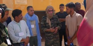 الرئيس الصحراوي في زيارة للمشاركين في الجامعة الصيفية للأطر الشبانية والطلابية